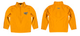 Towson Tigers Vive La Fete Logo and Mascot Name Womens Gold Quarter Zip Pullover - Vive La Fête - Online Apparel Store