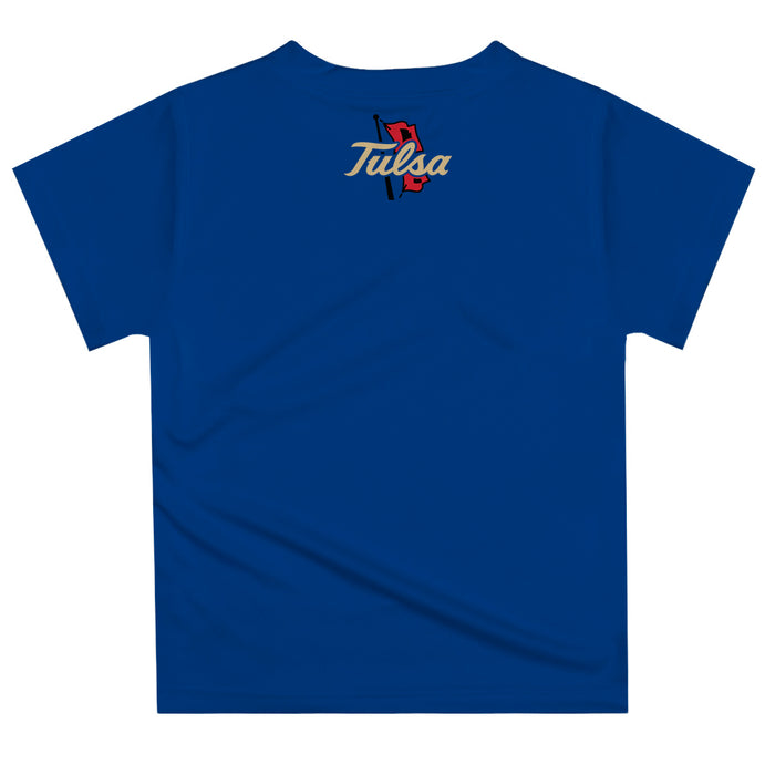 Tulsa Golden Hurricane Vive La Fete Excavator Boys Game Day Blue Short Sleeve Tee - Vive La Fête - Online Apparel Store