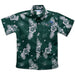 Tulane Green Wave Hunter Green Hawaiian Short Sleeve Button Down Shirt
