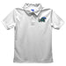 Tulane Green Wave Embroidered White Short Sleeve Polo Box Shirt