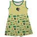 Alabama at Birmingham Blazers Sleeveless Tank Dress Girls Gold Repeat Print Hand Sketched Vive La Fete Impressions