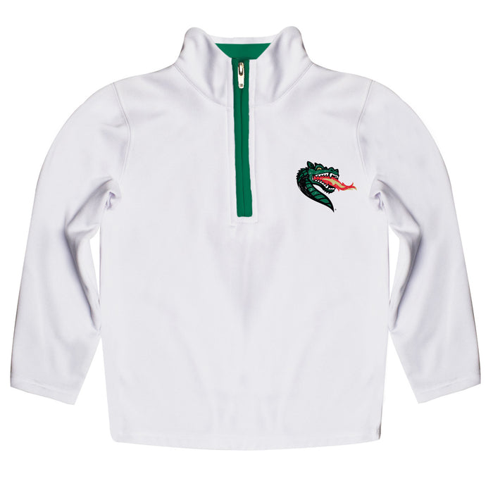 Alabama at Birmingham Blazers Hand Sketched Vive La Fete Impressions Artwork  White Quarter Zip Pullover V1