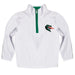 Alabama at Birmingham Blazers Hand Sketched Vive La Fete Impressions Artwork  White Quarter Zip Pullover V1