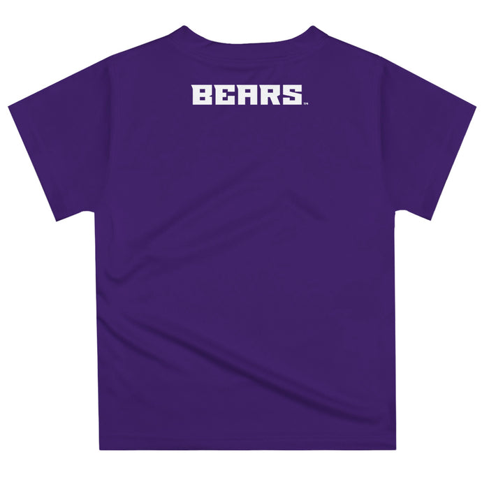 University of Central Arkansas Bears UCA Vive La Fete Excavator Boys Game Day Purple Short Sleeve Tee - Vive La Fête - Online Apparel Store