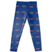 Florida Gators Vive La Fete Girls Game Day All Over Two Logos Elastic Waist Classic Play Blue Leggings Tights