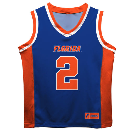 Florida Gators Vive La Fete Aliyah Matharu Game Day Blue Boys Basketball Jersey