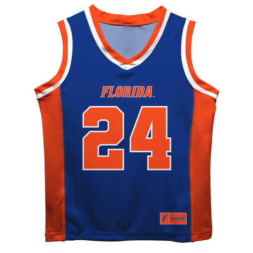 Florida Gators Vive La Fete Ra Shaya Kyle Game Day Blue Boys Basketball Jersey