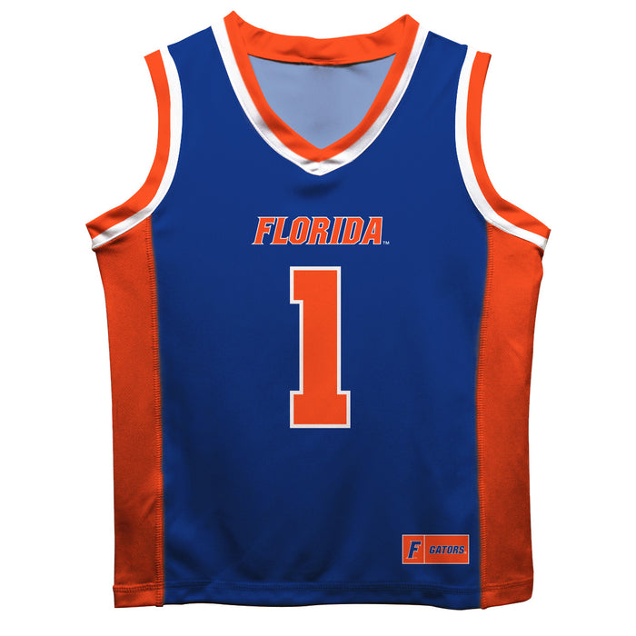 Florida Gators Vive La Fete Walter Clayton Jr Game Day Blue Boys Basketball Jersey