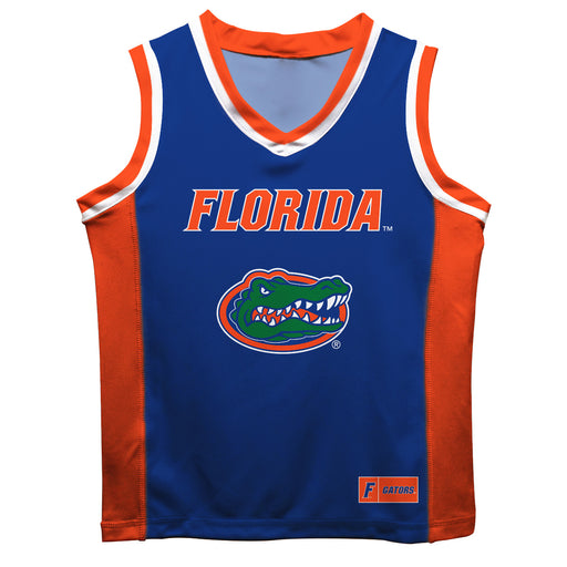 Florida Gators Vive La Fete Aliyah Matharu Game Day Blue Boys Basketball Fashion Top