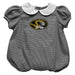 Missouri Tigers MU Embroidered Black Girls Baby Bubble Short Sleeve