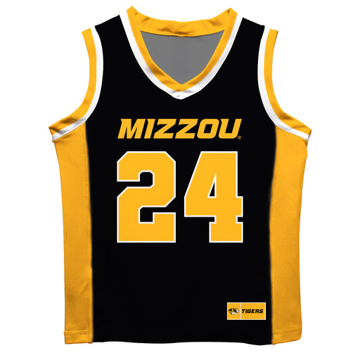 University Of Missouri Vive La Fete Ashton Judd Game Day Black And Yellow Boy Basketball Jersey