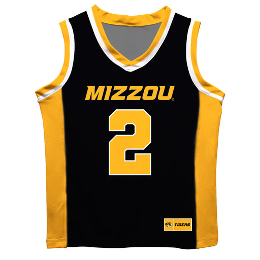 University Of Missouri Vive La Fete Tamar Bates Game Day Black And Yellow Boy Basketball Jersey