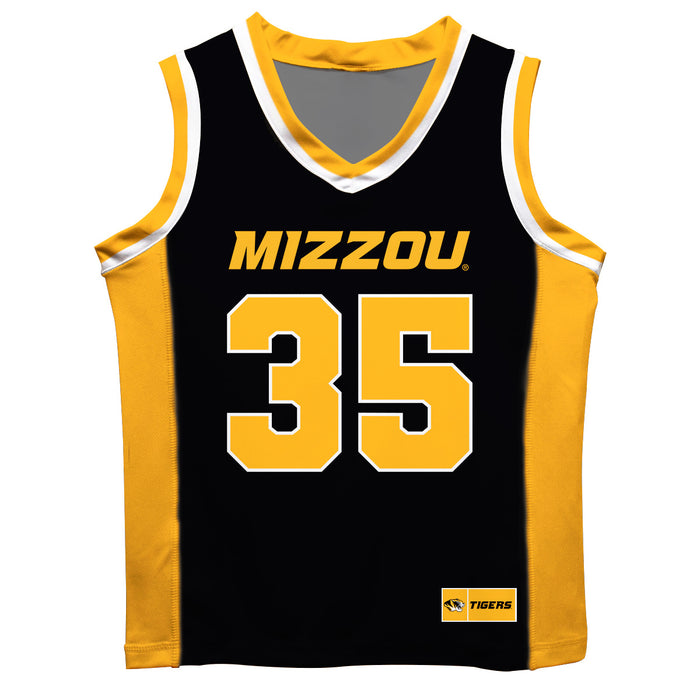 University Of Missouri Vive La Fete Noah Carter Game Day Black And Yellow Boy Basketball Jersey