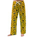 Missouri Tigers MU Repeat Print Hand Sketched Vive La Fete Impressions Artwork Womens  Gold  Lounge Pants