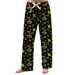 Missouri Tigers MU Repeat Print Hand Sketched Vive La Fete Impressions Artwork Womens  Black  Lounge Pants