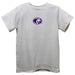 North Alabama Lions Embroidered White Knit Short Sleeve Boys Tee Shirt