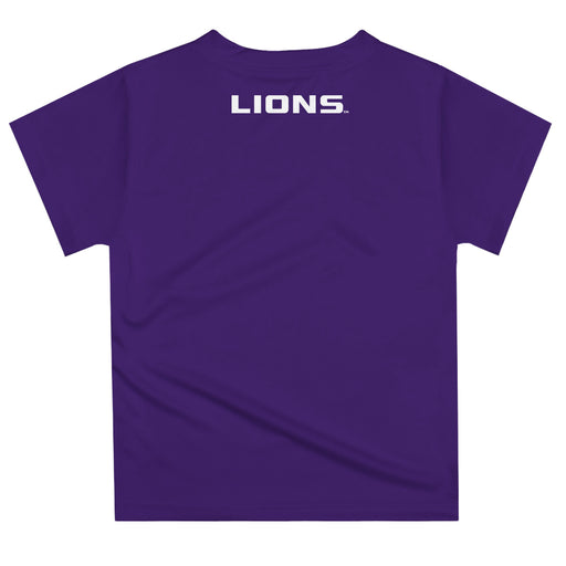 North Alabama Lions Vive La Fete Excavator Boys Game Day Purple Short Sleeve Tee - Vive La Fête - Online Apparel Store