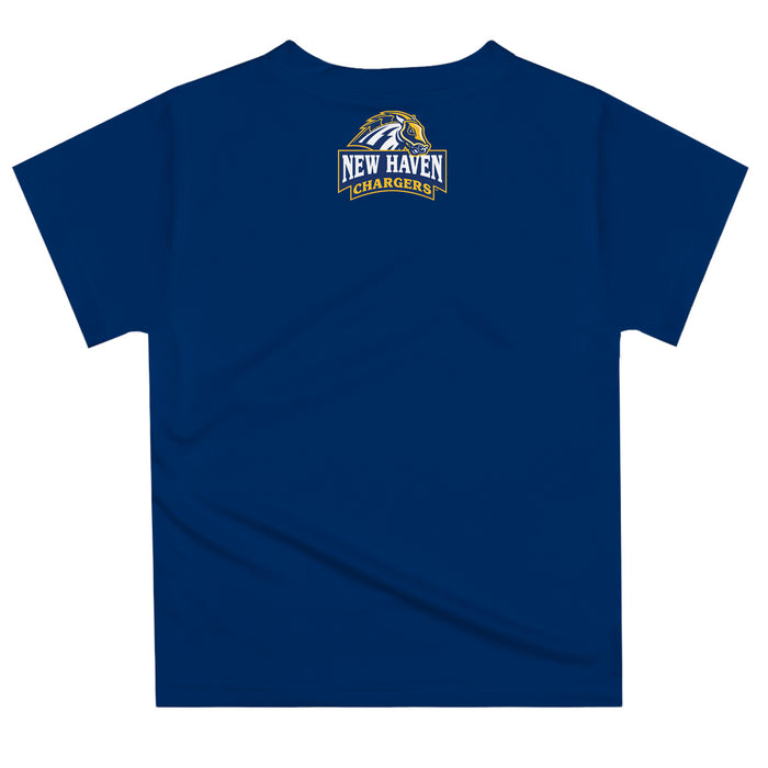 University of New Haven Chargers Vive La Fete Excavator Boys Game Day Blue Short Sleeve Tee - Vive La Fête - Online Apparel Store