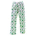 North Texas Mean Green Repeat Print Hand Sketched Vive La Fete Impressions Artwork Womens  White  Lounge Pants