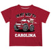 South Carolina Gamecocks  Vive La Fete Monster Truck Boys Game Day Garnet Short Sleeve Tee