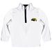 Southern Miss Golden Eagles Hand Sketched Vive La Fete Impressions Artwork  White Quarter Zip Pullover V1