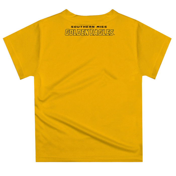 Southern Miss Golden Eagles Vive La Fete Excavator Boys Game Day Gold Short Sleeve Tee - Vive La Fête - Online Apparel Store