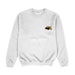 Southern Miss Golden Eagles Hand Sketched Vive La Fete Impressions Artwork Womens  White Crewneck Sweatshirt