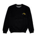 Southern Miss Golden Eagles Hand Sketched Vive La Fete Impressions Artwork Womens  Black Crewneck Sweatshirt