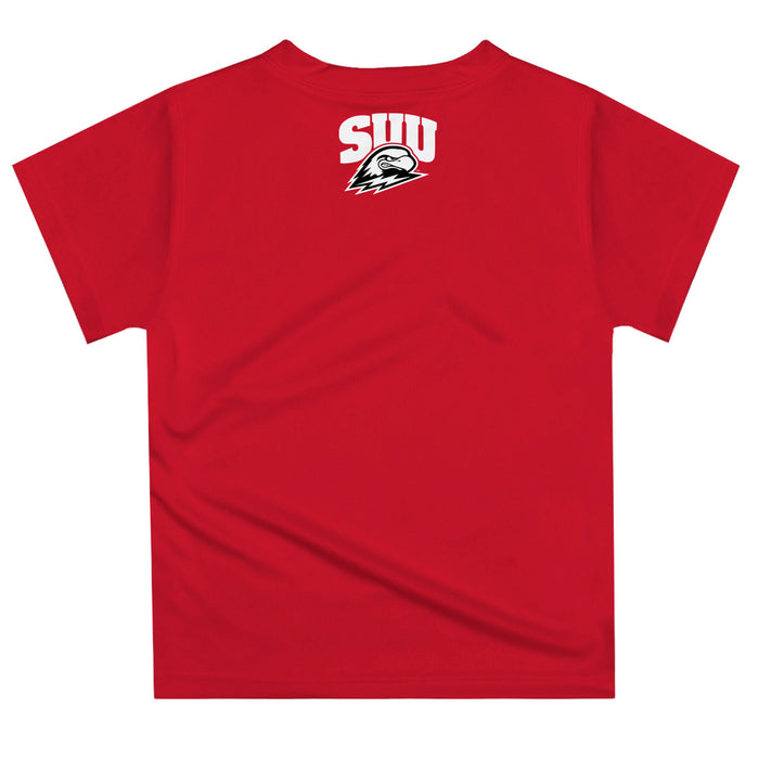 Southern Utah University Thunderbirds Vive La Fete Excavator Boys Game Day Red Short Sleeve Tee - Vive La Fête - Online Apparel Store