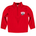 Southern Utah Thunderbirds Vive La Fete Logo and Mascot Name Womens Red Quarter Zip Pullover