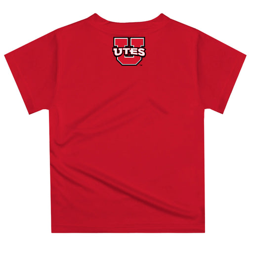 University of Utah Utes Vive La Fete Excavator Boys Game Day Red Short Sleeve Tee - Vive La Fête - Online Apparel Store