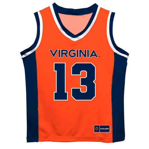 Virginia Cavaliers UVA Vive La Fete Ryan Dunn Game Day Orange Boys Basketball Jersey