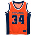 Virginia Cavaliers UVA Vive La Fete Jacob Groves Game Day Orange Boys Basketball Jersey