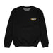 VCU Rams Virginia Commonwealth University Hand Sketched Vive La Fete Impressions Artwork Womens  Black Crewneck Sweatshi