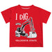 Valdosta Blazers Vive La Fete Excavator Boys Game Day Red Short Sleeve Tee