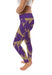Western Carolina Catamounts Vive La Fete Paint Brush Logo on Waist Women Purple Yoga Leggings - Vive La Fête - Online Apparel Store