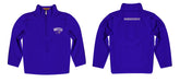 Western Carolina Catamounts Vive La Fete Logo and Mascot Name Womens Purple Quarter Zip Pullover - Vive La Fête - Online Apparel Store