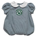 Northwest Missouri State Bearcats Embroidered Hunter Green Gingham Girls Baby Bubble Short Sleeve