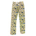 Wingate University Bulldogs Repeat Print Hand Sketched Vive La Fete Impressions Artwork Womens  Gold  Lounge Pants