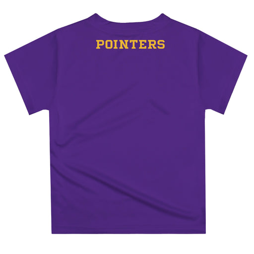 UWSP University of Wisconsin Stevens Point Pointers Vive La Fete Excavator Boys Game Day Purple Short Sleeve Tee - Vive La Fête - Online Apparel Store
