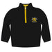 Wichita State Shockers WSU Hand Sketched Vive La Fete Impressions Artwork  Black Quarter Zip Pullover V1