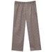 Brown Mini Check Boys Pull On Pants