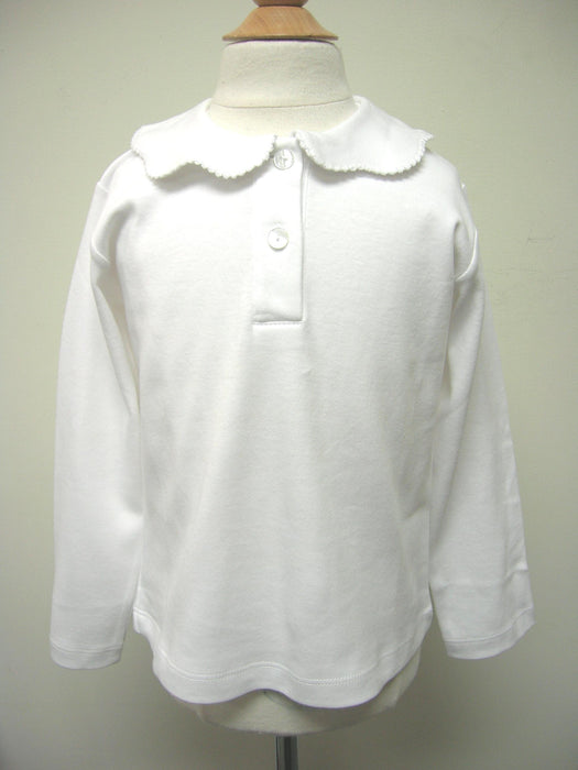 Rags White/white, Pico Blouse