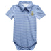 Argentina National Team Embroidered Light Blue Stripe Knit Boys Polo Bodysuit