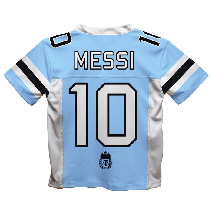 Argentina National Team Lionel Messi Boys Fashion Football Jersey V2