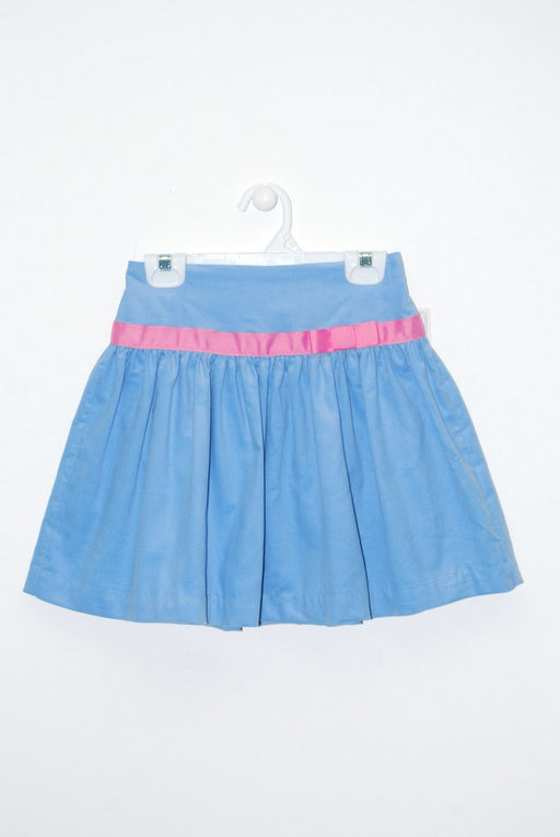 Party Blue Cord Skirt