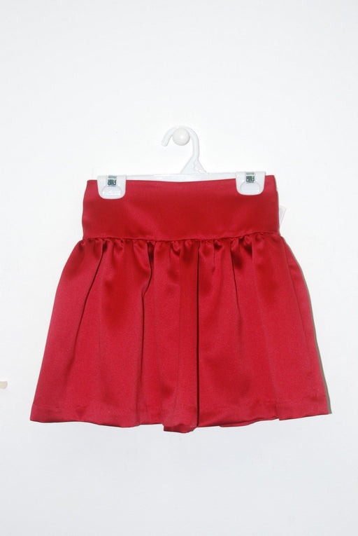 Berry Satin Skirt