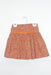 Burnt Orange Polka Dot Skirt