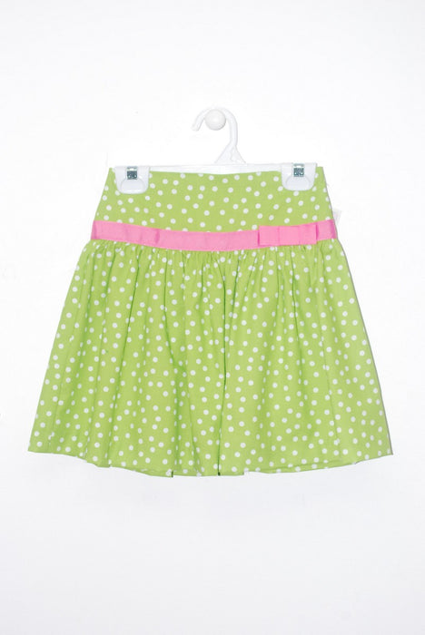 Green Polka Dot Skirt