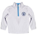 Manchester City Hand Sketched Impressions Artwork White Quarter Zip Pullover